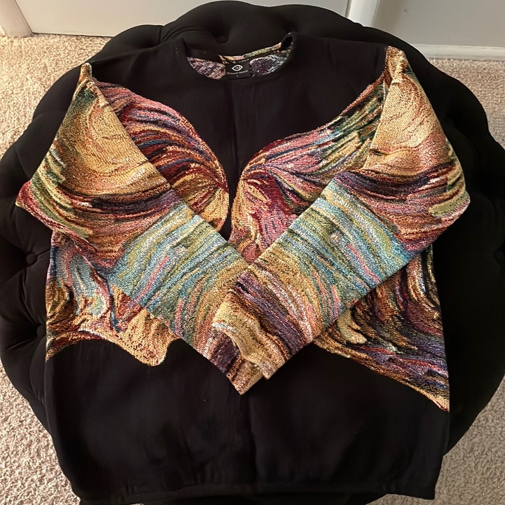 Hand knitted Sweater.